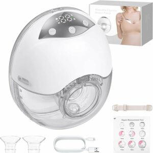 Tire-lait électrique portable mains libres MY-378 – Rechargeable, silencieux et confortable