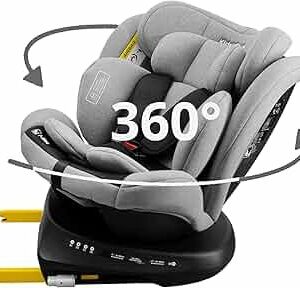 Siège auto bébé pivotant 360° – Sécurité, confort et praticité dès la naissance 0-12ans