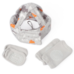 Casque de protection bébé anti-chute avec genouillères et chaussettes anti-Derapantes – Sécurité et confort pour les premiers pas