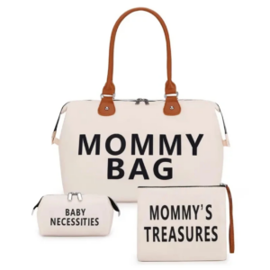 Sac à langer Mommy Bag multifonction avec trousse – Élégant et pratique pour maman et bébé