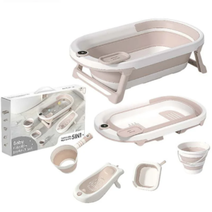 Baignoire bébé pliable 5-en-1 Maternita avec coussin et thermomètre Maternita