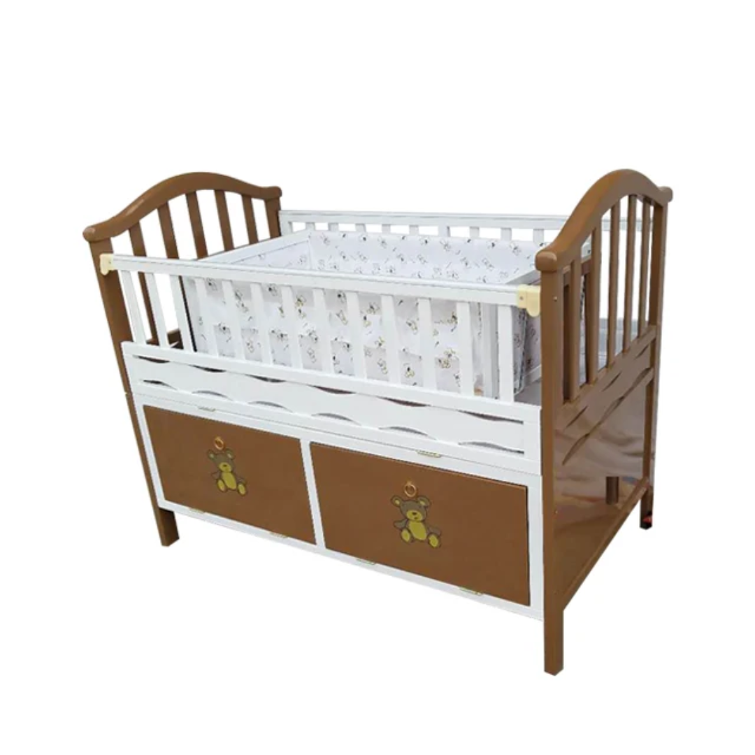 Berceau avec Couffin Moustiquaire et Rangement Maternita