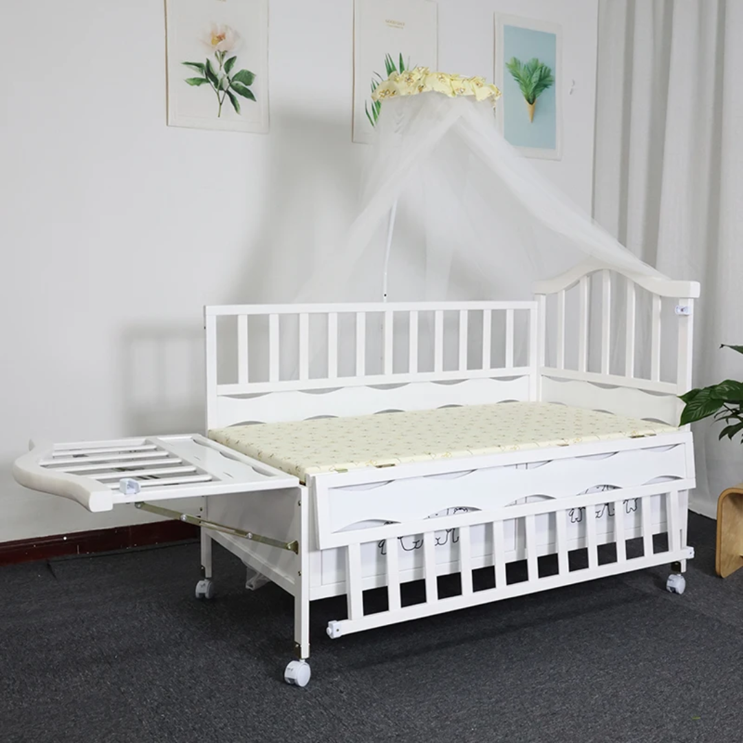 Berceau évolutif avec tiroirs Rangement Maternita