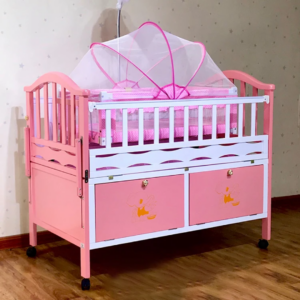 Berceau évolutif avec Couffin et Rangement Maternita