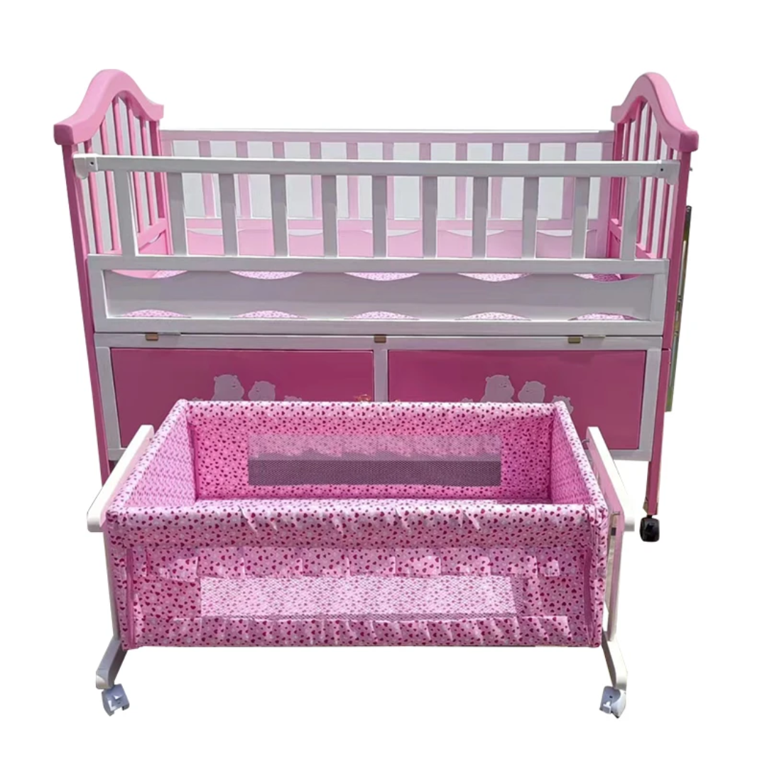 Berceau avec Couffin Moustiquaire et Rangement Maternita