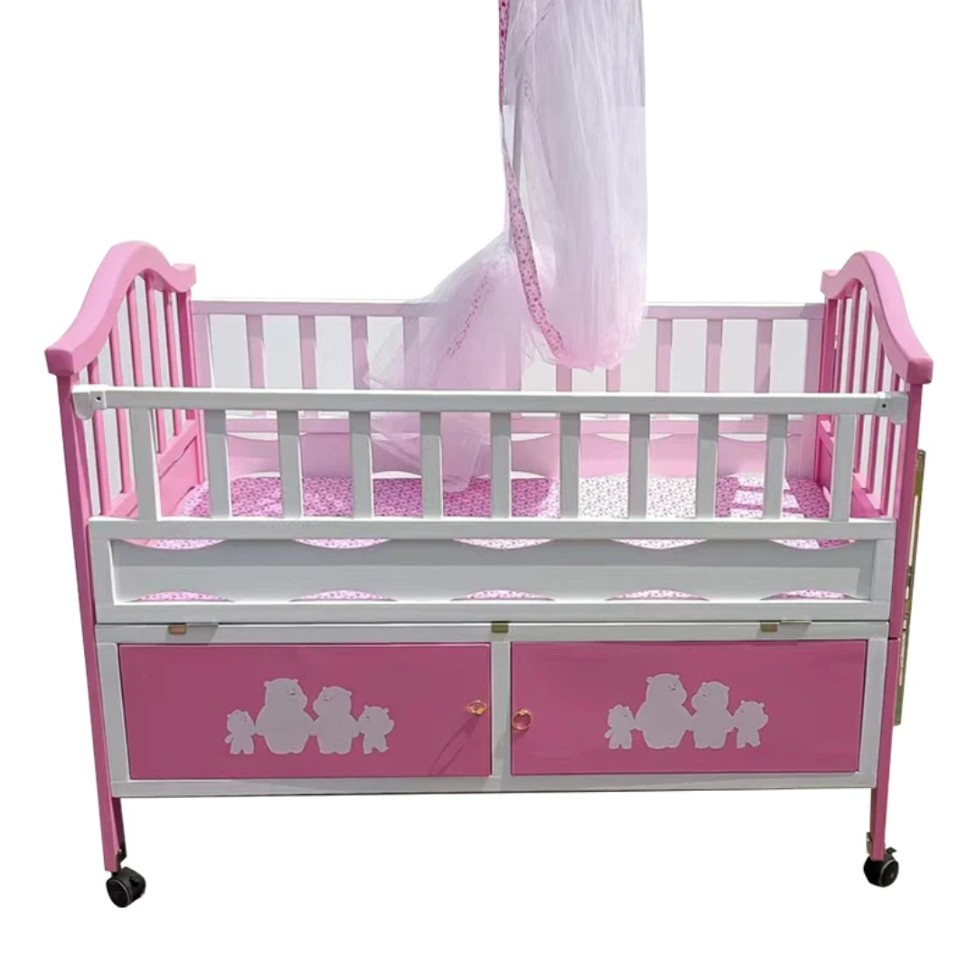 Berceau évolutif avec Moustiquaire et Rangement Maternita