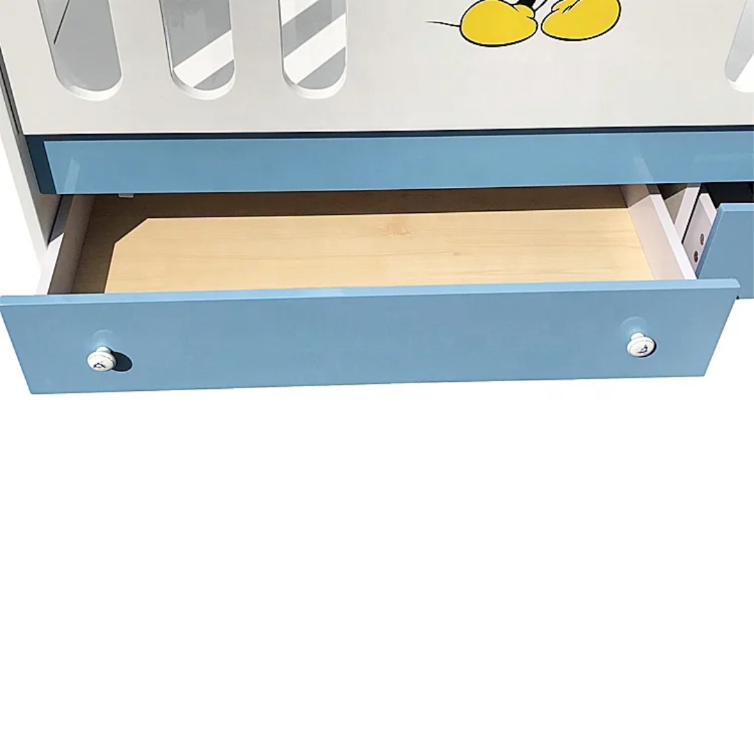 Lit bébé évolutif avec commode et tiroirs transformable| Maternita – Image 8