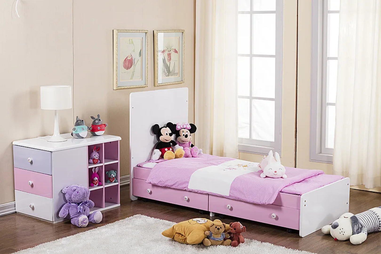 Lit bébé évolutif avec commode et tiroirs transformable| Maternita – Image 5