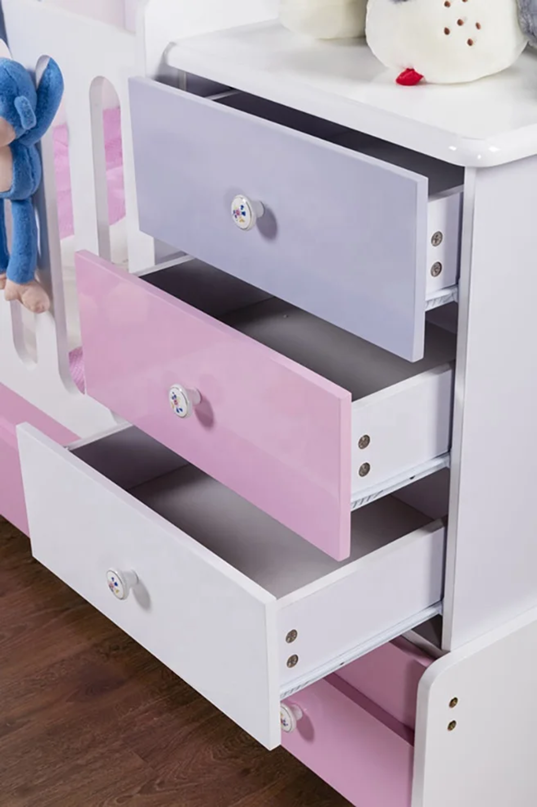 Lit bébé évolutif avec commode et tiroirs transformable| Maternita – Image 6