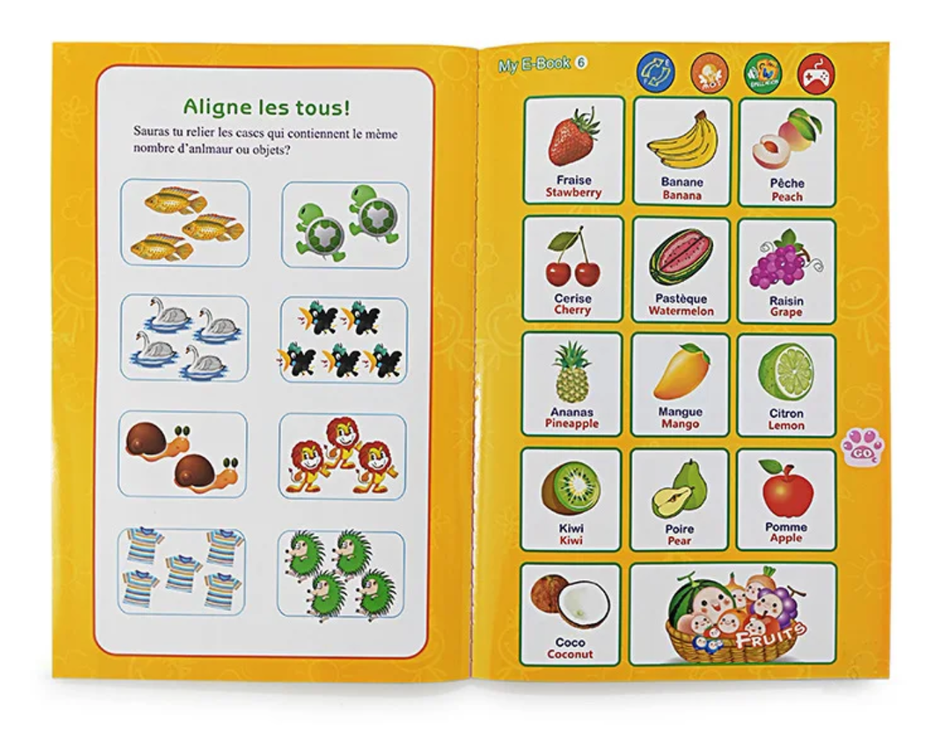 Mon Livre Interactif Bilingue (Français / Anglais) – Dès 3 Ans – Image 4