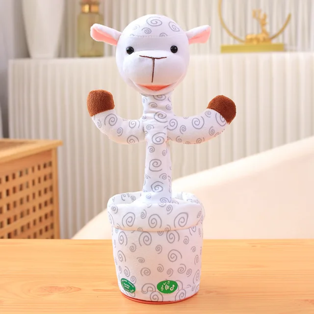 Peluche Dansante Interactive – Lapin, Vache, Mouton & Cheval | Recharge USB – Image 7