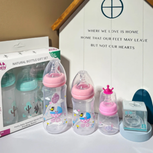 Coffret Biberons Nouveau-Né Pretty Baby – Natural Bottle Gift Set