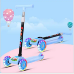 Trottinette Musicale Enfant Rechargeable avec Roues Lumineuses LED