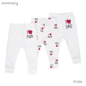 Lot de 3 Pantalons Bébé Sunnoxy – Douceur & Confort au Quotidien