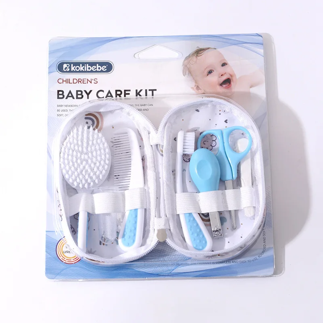 Kit de Soin Bébé 7 Pièces avec Trousse – Baby Care Kit Kokibebe – Image 5