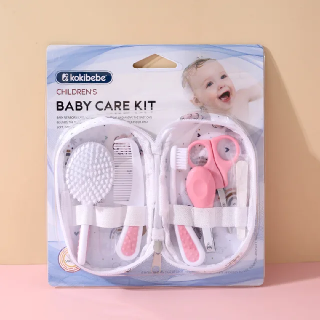 Kit de Soin Bébé 7 Pièces avec Trousse – Baby Care Kit Kokibebe – Image 4