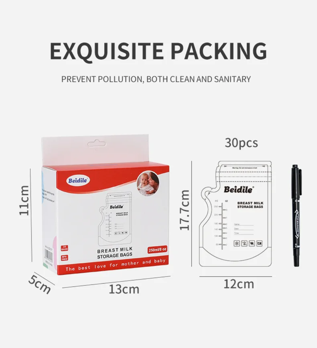 Sachet Conservation Lait Maternita