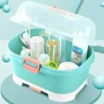 Boîte de rangement et égouttoir pour biberons bébé – Grande capacité | Maternita Dakar