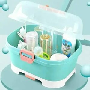 Boîte de rangement et égouttoir pour biberons bébé – Grande capacité | Maternita Dakar