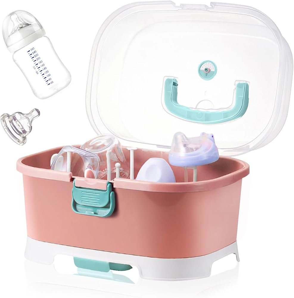 Boîte de rangement et égouttoir pour biberons Maternita