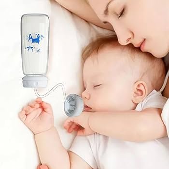 Biberon Paille Anti-Colique – Système d’Alimentation Autonome Bébé – Image 10