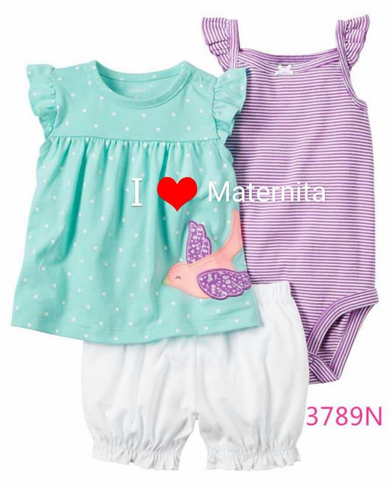 ENSEMBLES CARTER'S 3PCS – Image 2