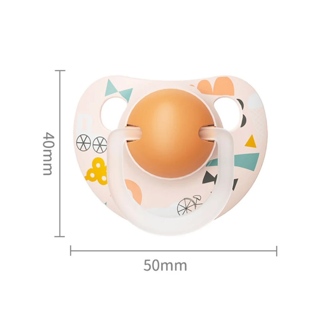 Sucette Bébé Silicone Orthodontique ALGO 0m+ avec Attache – Confort et Sécurité Dakar – Image 4