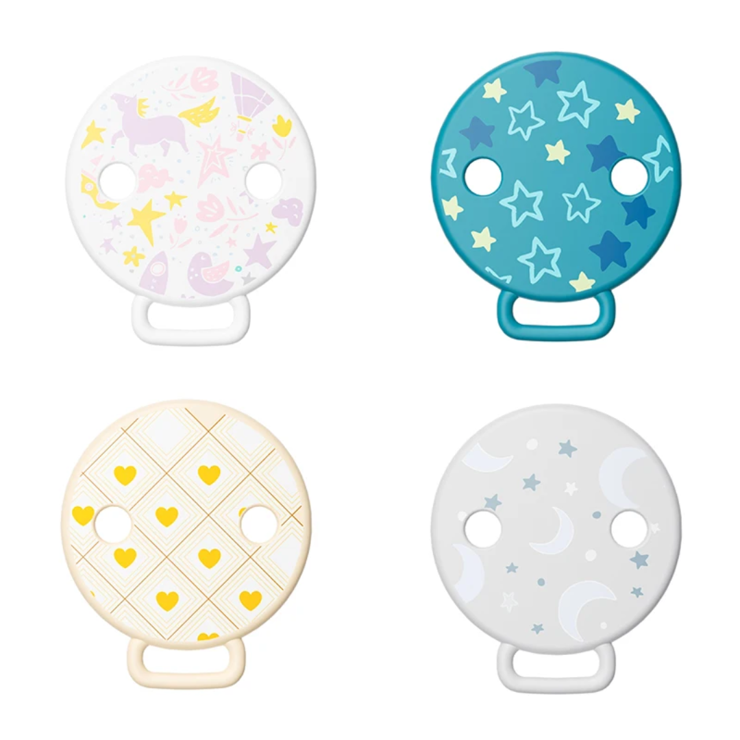 Sucette Bébé Silicone Orthodontique ALGO 0m+ avec Attache – Confort et Sécurité Dakar – Image 5