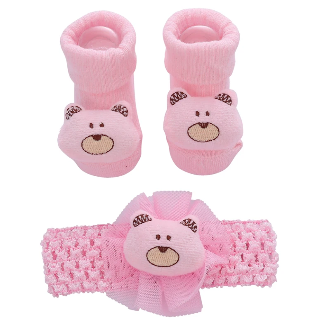 Ensemble bébé bandeau + chaussons – Douceur & style dès la naissance Dakar – Image 7