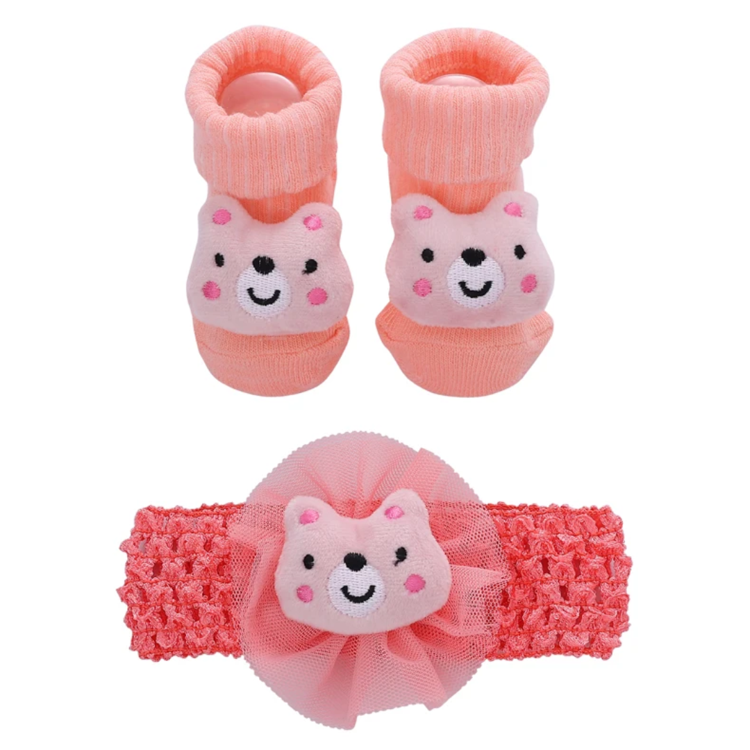 Ensemble bébé bandeau + chaussons – Douceur & style dès la naissance Dakar – Image 6