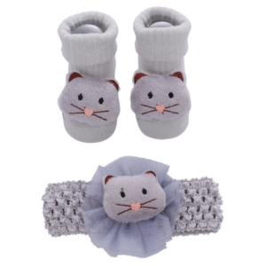 Ensemble bébé bandeau + chaussons – Douceur & style dès la naissance Dakar