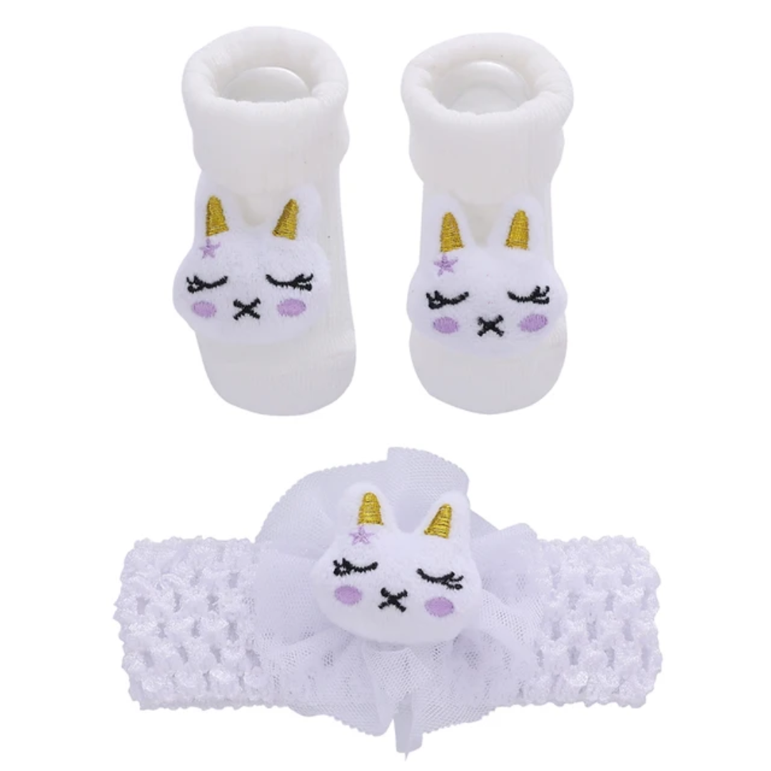 Ensemble bébé bandeau + chaussons – Douceur & style dès la naissance Dakar – Image 8