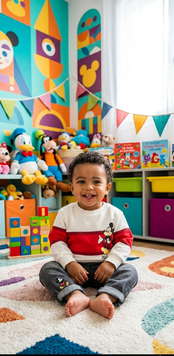 Ensemble Mickey Mouse (Sweat & Jean) - Collection Disney chez Maternita Dakar