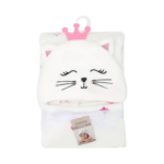 Couverture Bébé à Capuche Animaux Polaire Ultra Douce – Idéale Naissance Dakar