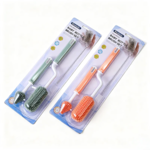 Brosse de Nettoyage Biberon Bébé en Silicone Maternita