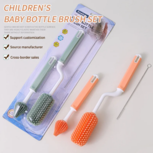 Brosse de Nettoyage Biberon Bébé en Silicone Maternita