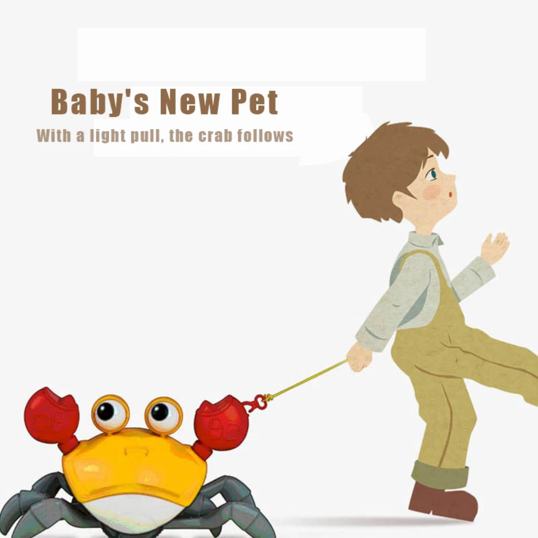 Jouet Crabe de Bain à tirer pour Bébé Maternita