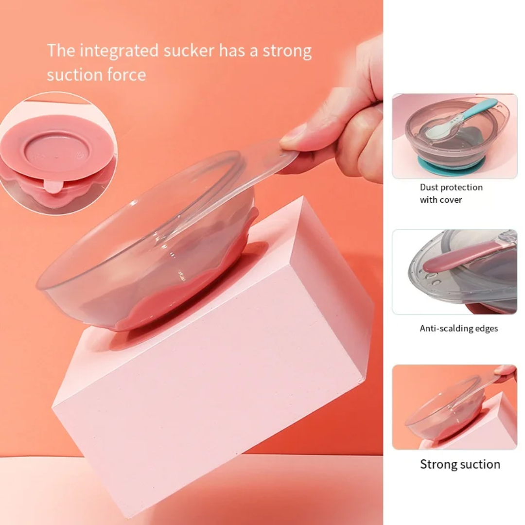 Bol Bébé avec Ventouse Cuillère Maternita