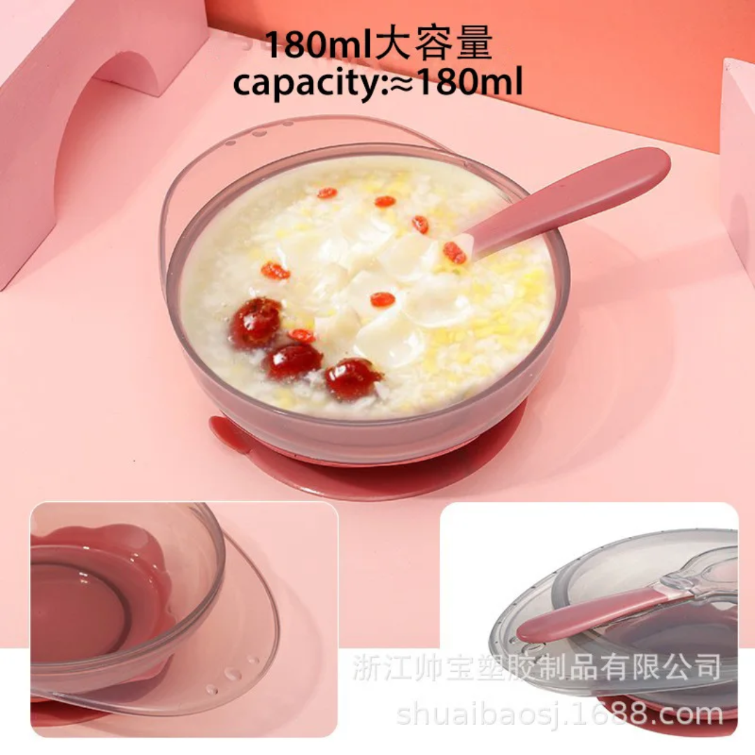 Bol Bébé avec Ventouse Cuillère Maternita