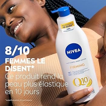 Lait Hydratant Fermeté Q10 + Vitamine C – NIVEA Dakar – Image 2