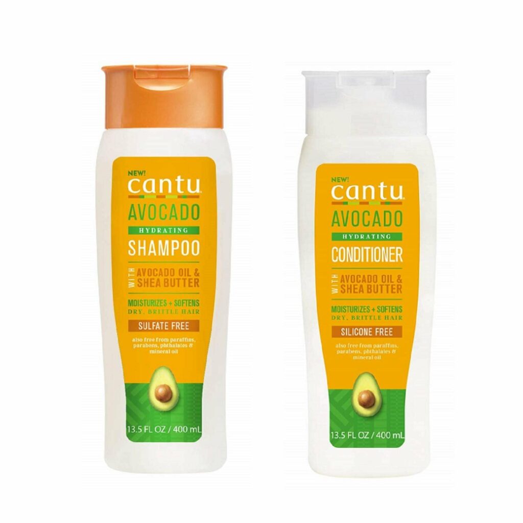 🧴 Cantu Champoing et Démélant  – Soin Hydratant Cheveux Secs Dakar