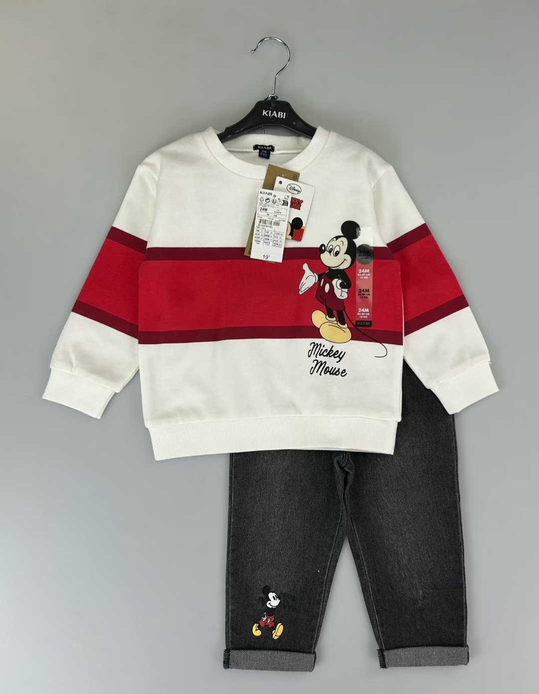 Ensemble Mickey Mouse (Sweat & Jean) - Collection Disney chez Maternita Dakar – Image 2