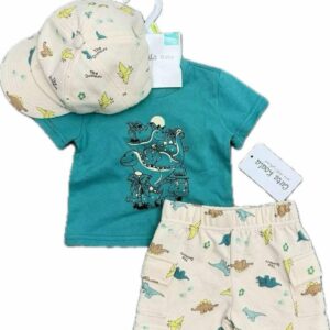 Ensemble Bébé Garçon 3 Pièces Été avec Casquette – Cute Koala Baby | Bambinerie Maternita Dakar