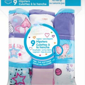 Lot de 9 Culottes Fille en Coton – Confort Doux et Coloré | Bambinerie Maternita Dakar