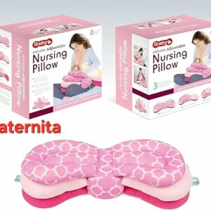 Coussin d’Allaitement Ajustable 3 Niveaux  – Confort Maman & Bébé | Maternita Dakar