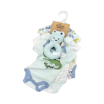 Lot de 3 Bodies Bébé + Hochet Doux – Confort & Style dès la Naissance | Bambinerie Maternita Dakar