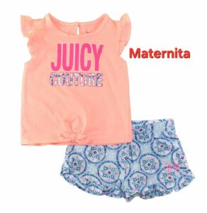 Ensemble Fille Juicy Couture 2 Pieces short Maternita