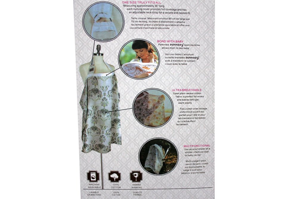 Châle Cap d’Allaitement Premium – Nursing Cover Maternita Dakar – Image 6