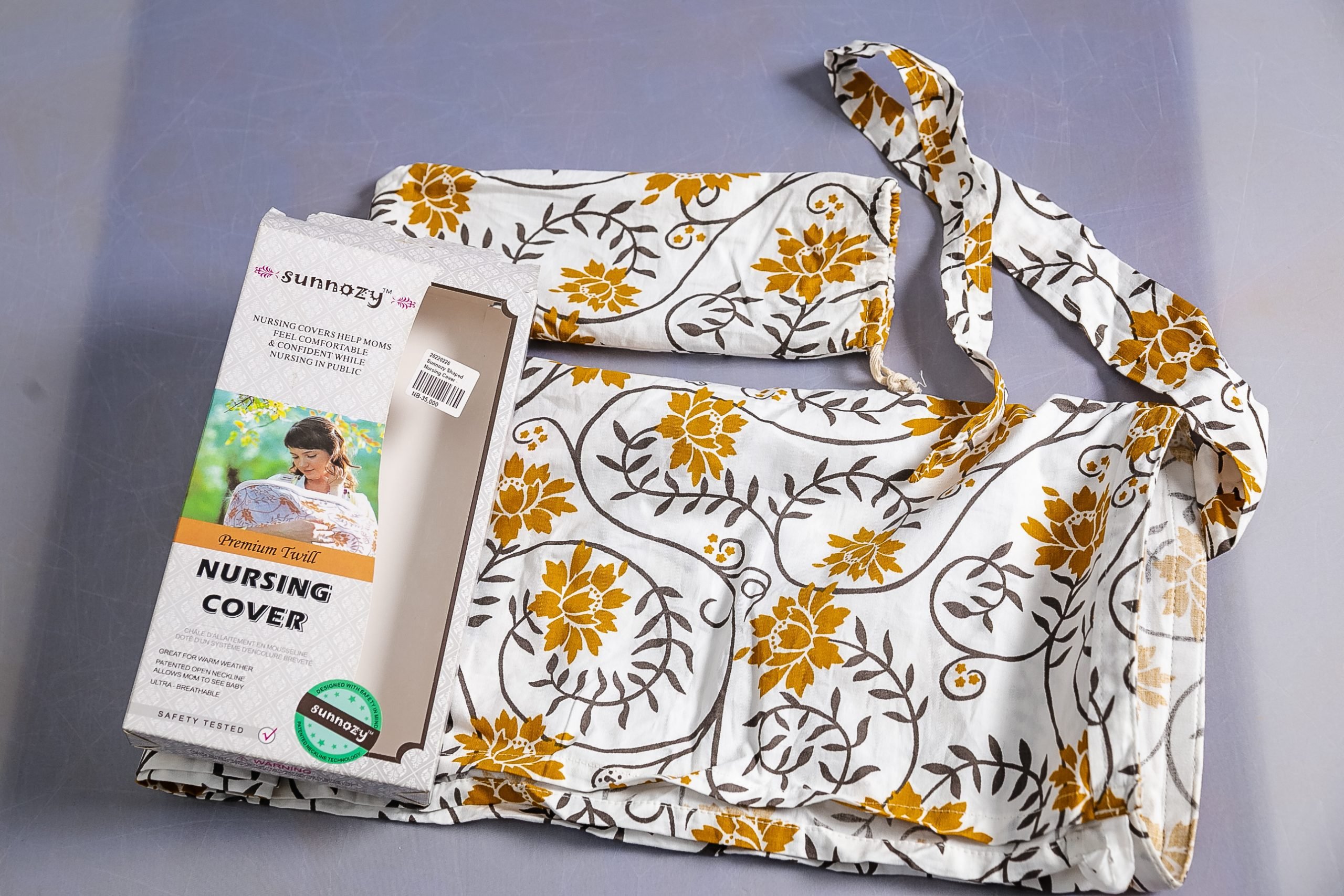 Châle Cap d’Allaitement Premium – Nursing Cover Maternita Dakar – Image 7