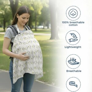 Châle Cap d’Allaitement Premium – Nursing Cover Maternita Dakar